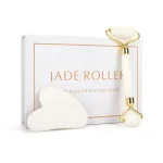 Gua Sha Blanc-rouleau et pierre coeur