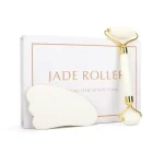 Gua Sha Blanc-rouleau et pierre dent